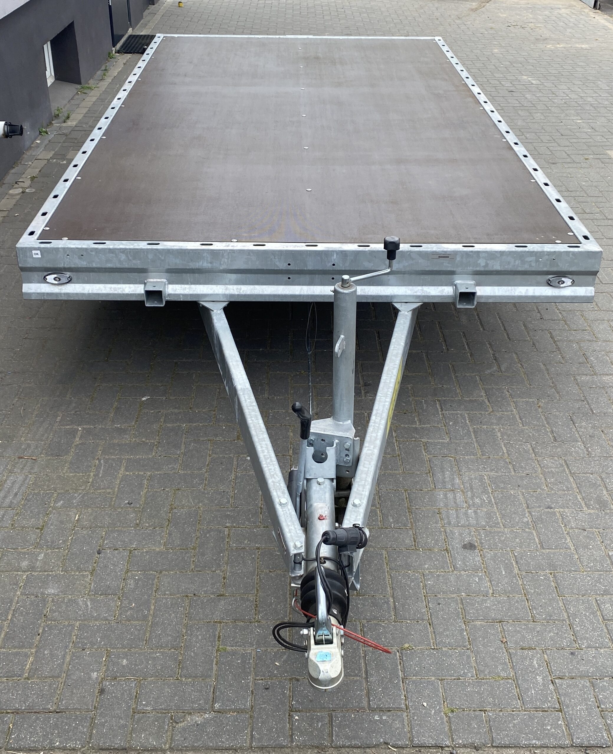 Przyczepa platforma WARK 4×2 m, DMC 2700 kg